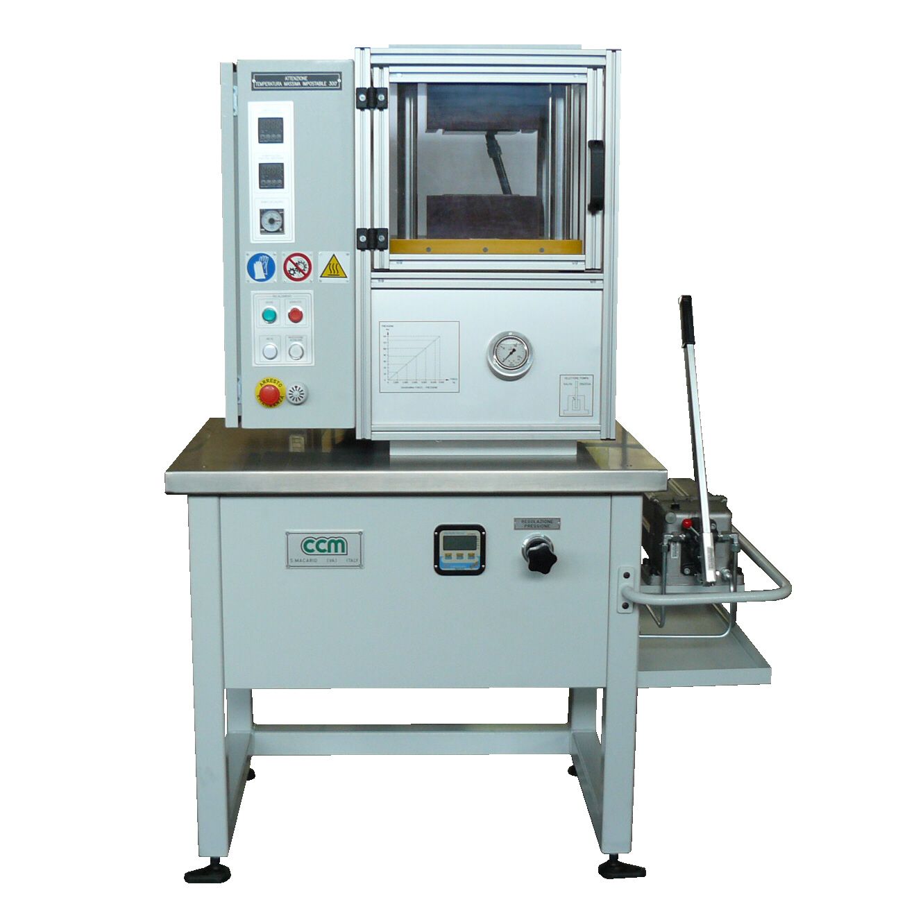 Pressa per Stampaggio Provini